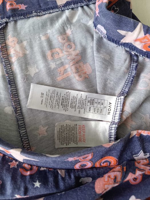 р 20-22 / 54-56-58 домашні піжамні штани бавовна трикотаж у принт