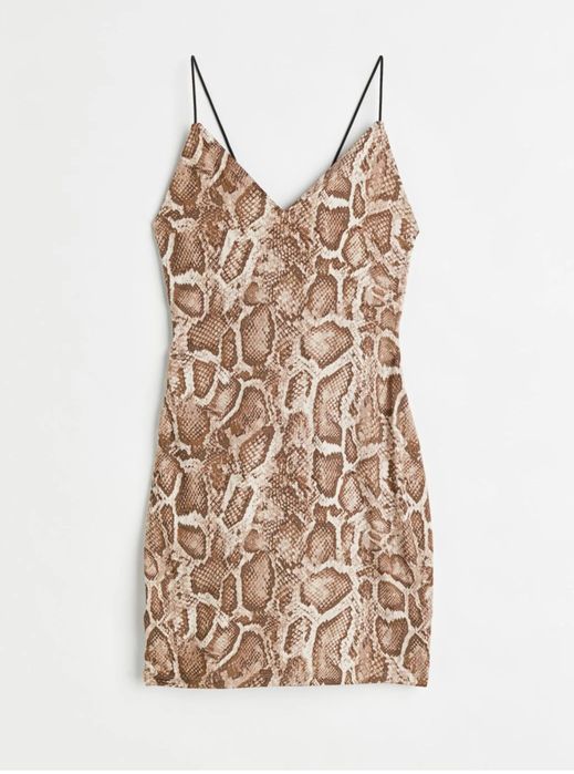Сукня H&M зміїний принт ххс
