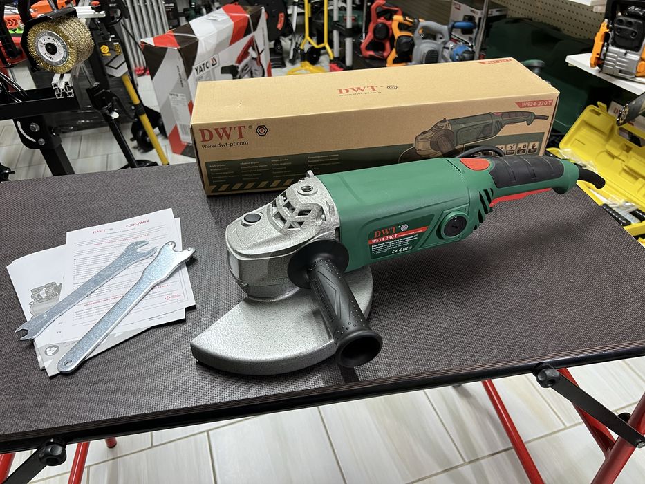 Болгарка DWT WS24-230T Плавный пуск На 2.4 кВт Официальная Гарантия