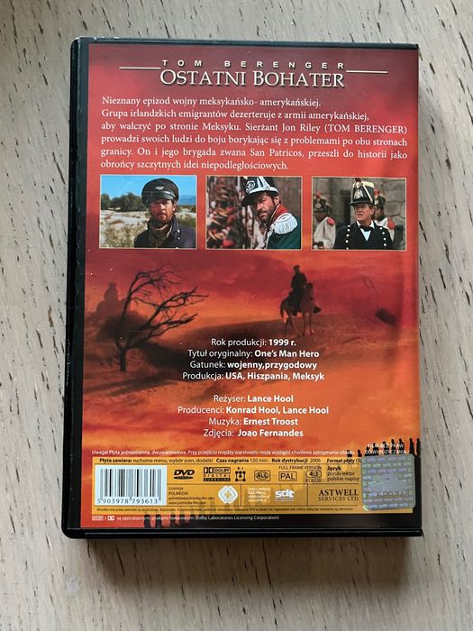 Film DVD Ostatni bohater