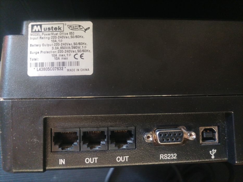 UPS Mustek PowerMust Office 650