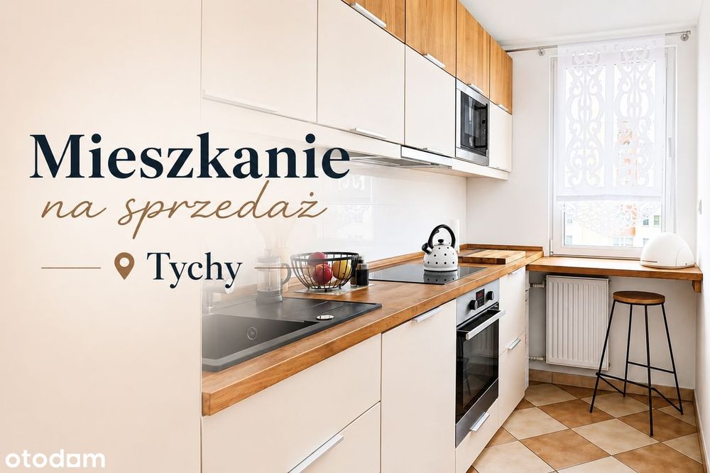 Do zamieszkania 64m2 Tychy -3 niezależne pokoje.