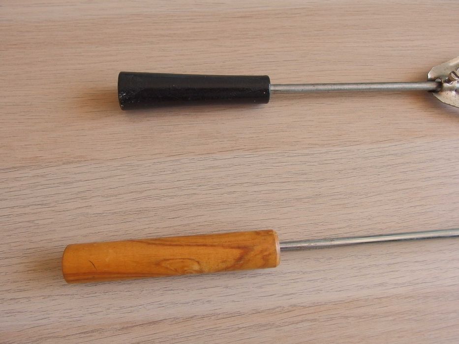 widelec szpikulec do rożna piekarnika grilla 59cm 54cm motylek kwadrat