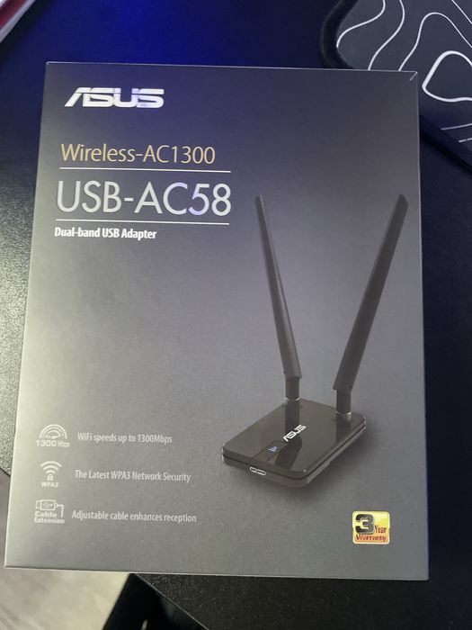 USB-адаптер мережі WiFi Asus USB-AC58