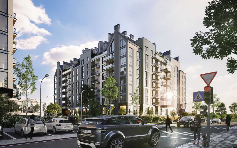 Продаж квартири у новобудові, Однокімнатна 44 м2. ЖК Park Residence