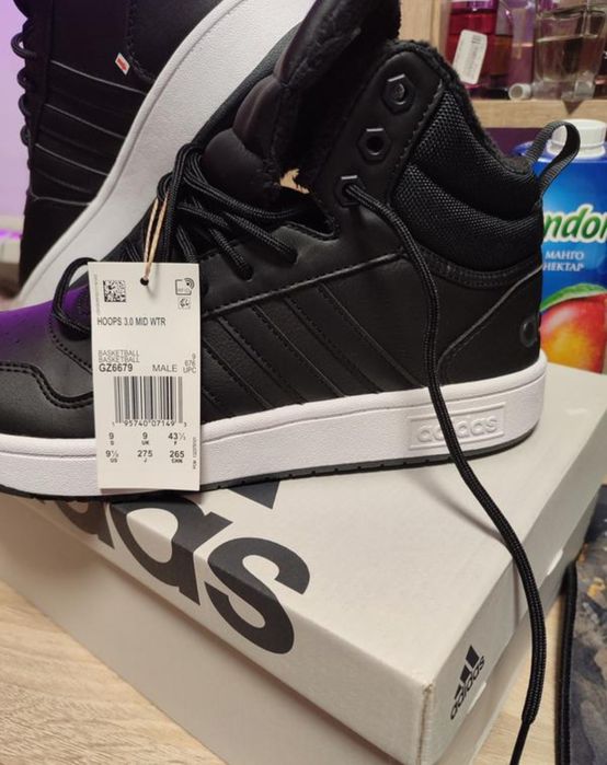 Кеди кросівки adidas hoops 3.0