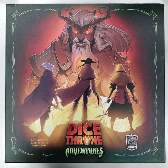 Dice Throne Adventures - jogo de tabuleiro
