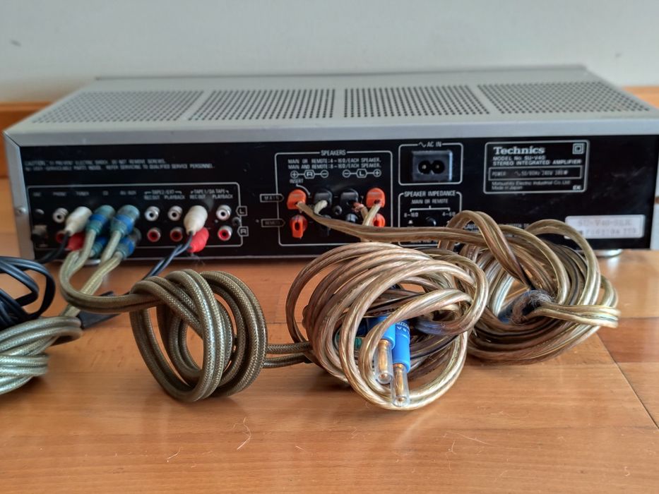 Sistema Hi-Fi completo – Rega Jura + Technics + Sony 400CD