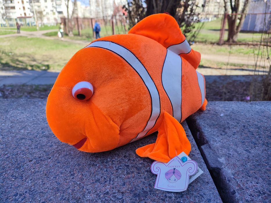 М'яка іграшка рибка, нова