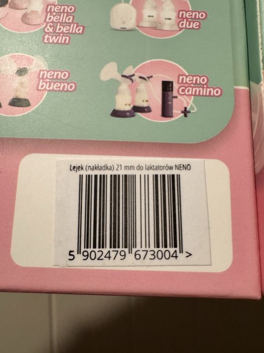 Nowe lejki do laktatora Neno 21mm - 2szt.