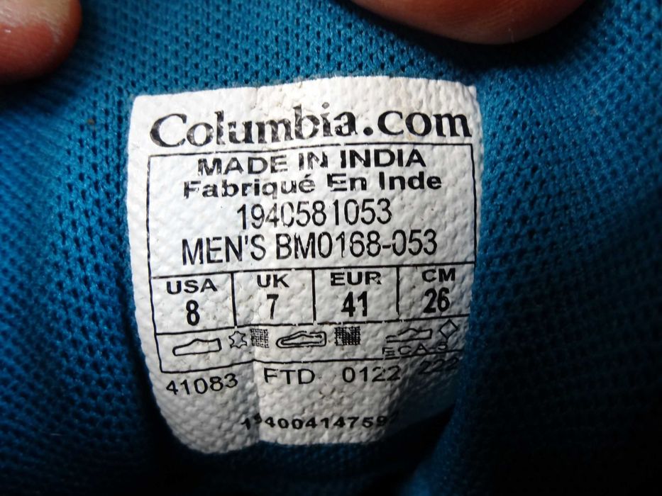 Buty COLUMBIA REDMOND III MID roz 41 WATERPROOF Trekking Turystyczne