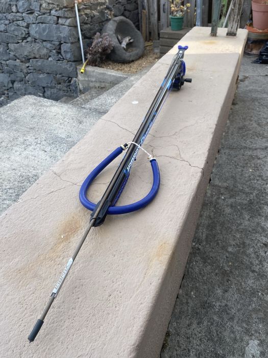 Arma de pesca submarina 75cm inclui Carreto