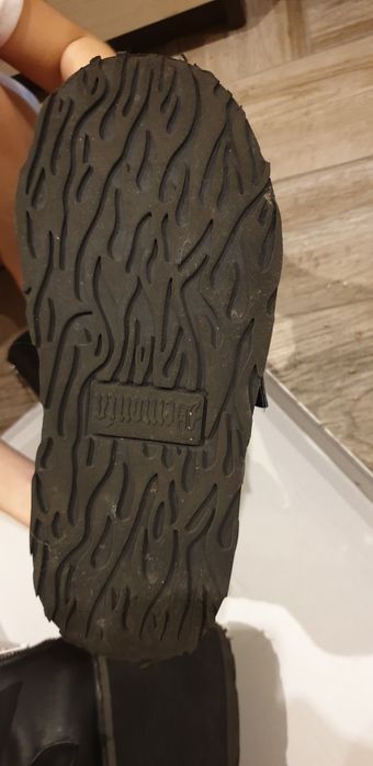 Buty demona  damned 318 klamry koturny anime