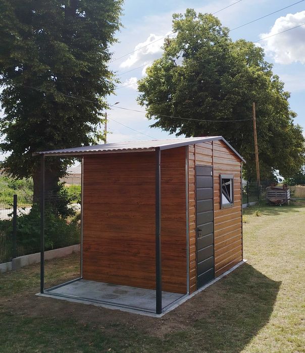 Domek + Wiata Drewutnia KAŻDY WYMIAR