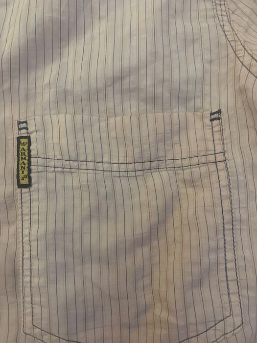 Emporio Armani męska koszula lekka bawełna r. M extra stan