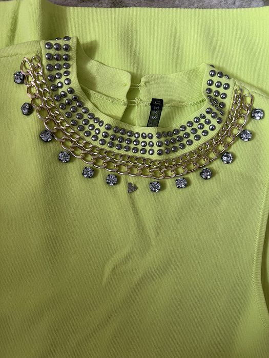 Sukienka Guess limonka
