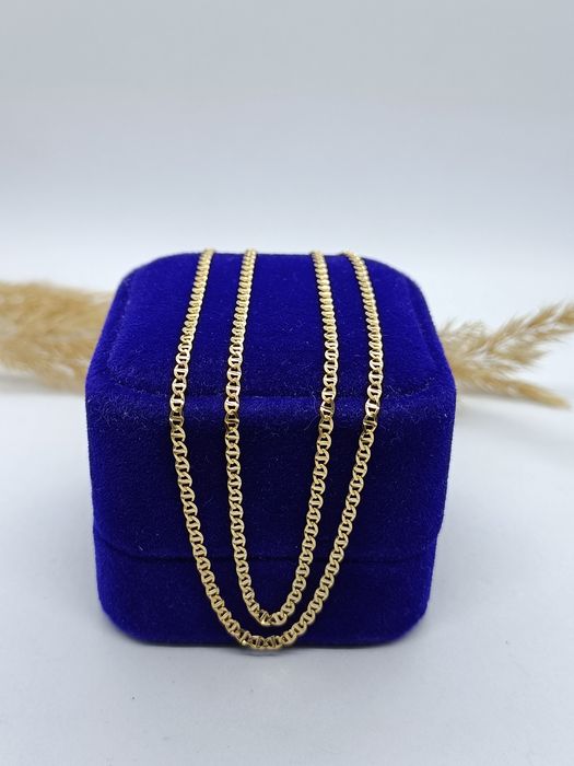 Łańcuszek ze złota, złoto pr 585, splot marino/ gucci