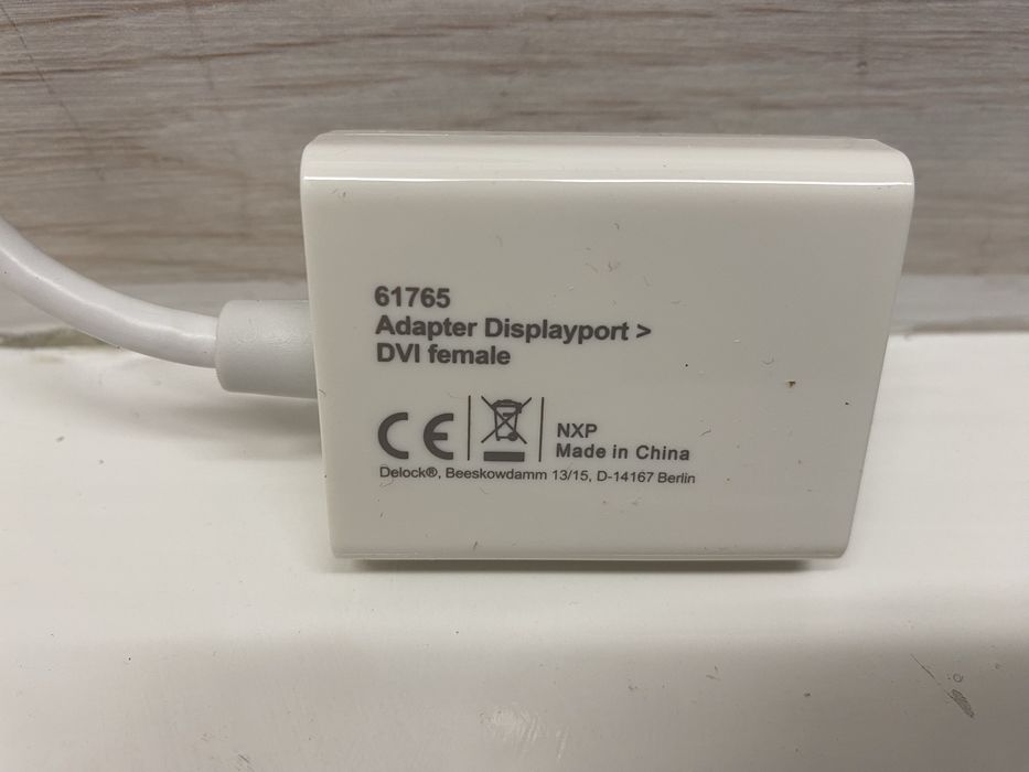 Перехідник адаптер DeLock DisplayPort – DVI