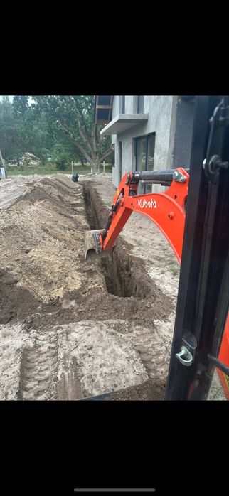 Usługi Minikoparką – wykopy, drenaże, niwelacje, fundamenty