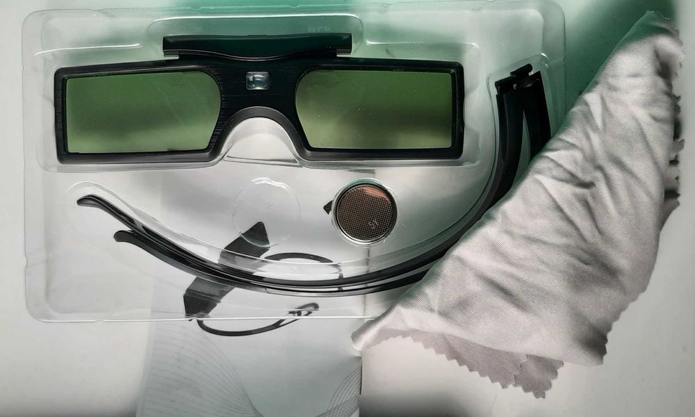 3D okulary aktywne NOWE, z bateriami