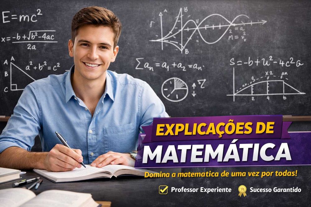 As melhores explicações de Matemática e Economia!