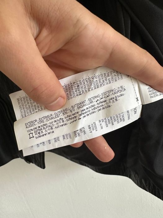 Новая кожаная куртка косуха Zara Размер L