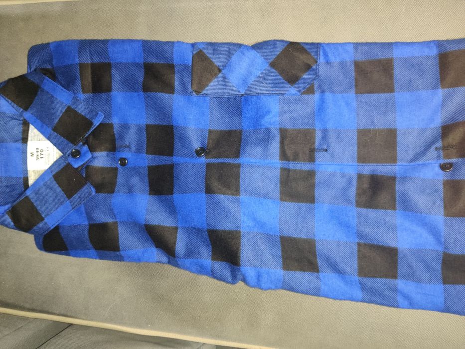 Spodnie ogrodniczki 164/84 + flanela M + katana 171cm