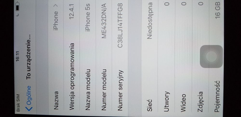 Apple5  16g  promocja!