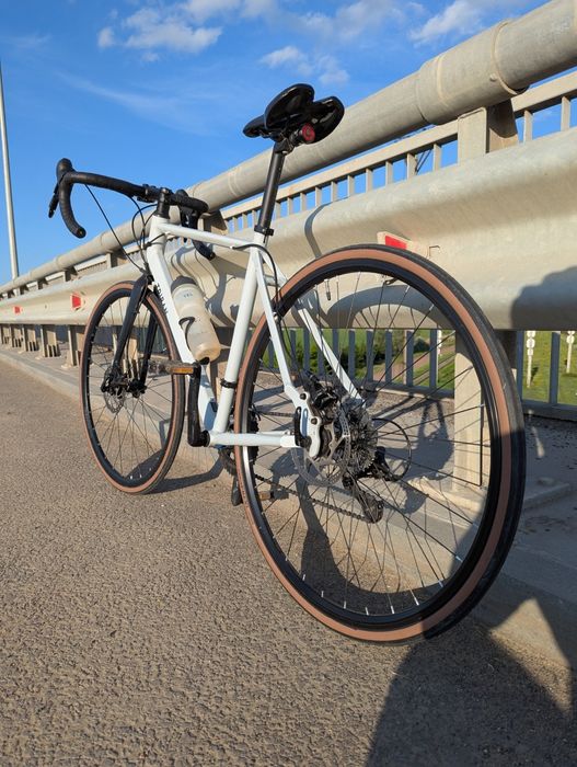 Triban RC120 | Kарбон+алюміній. Шосейний,гравійний велосипед