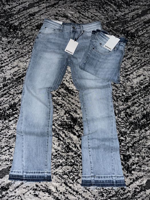 Bershka flared jeans