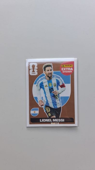 Cromo Panini Lionel messi