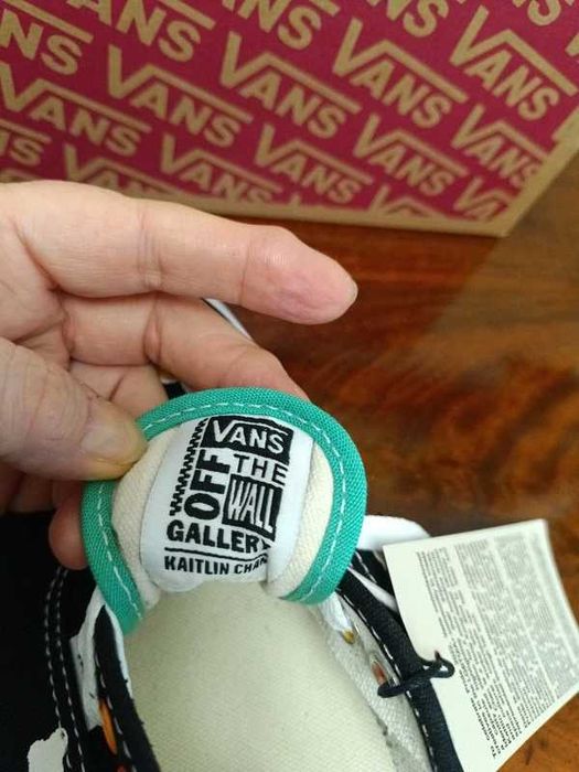 Tenisówki Vans kolorowe wiązane nowe rozm. 41, wygodne!