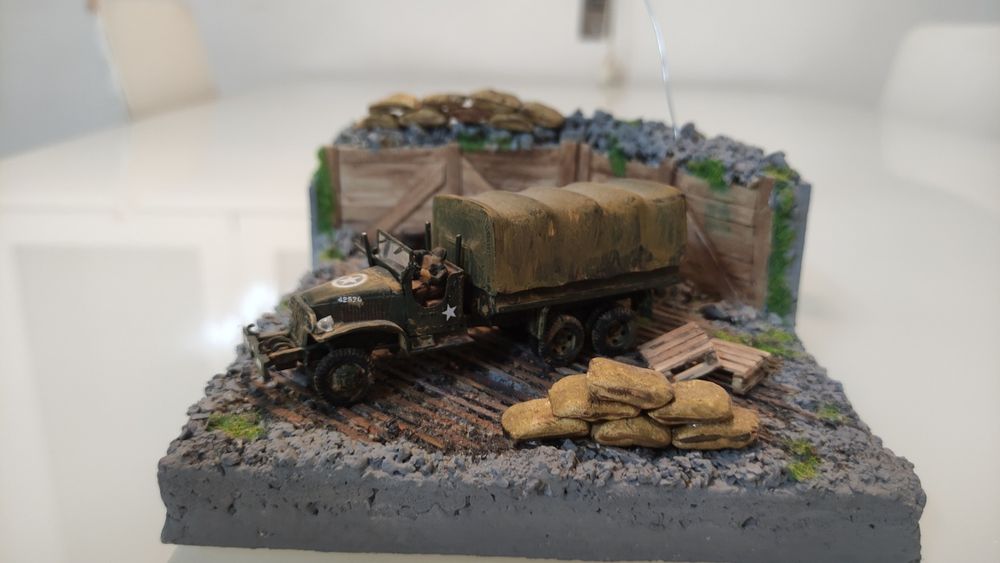 Diorama da Segunda Guerra Mundial