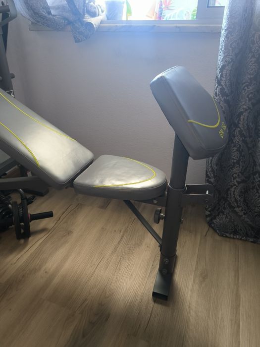Banco de musculação ajustável Decathlon
