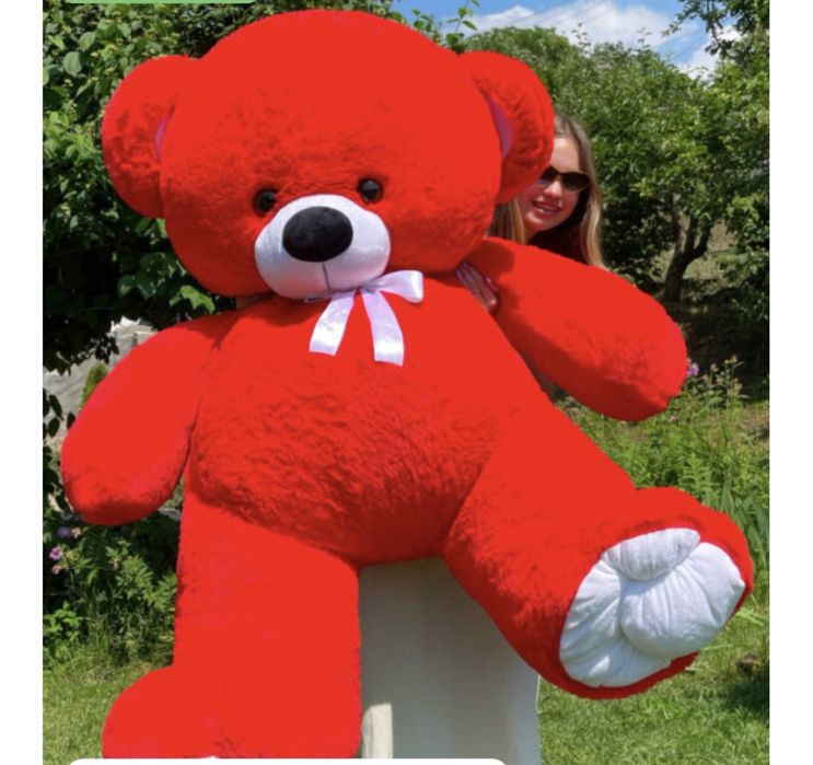 Медведь плюшевый 1м20см