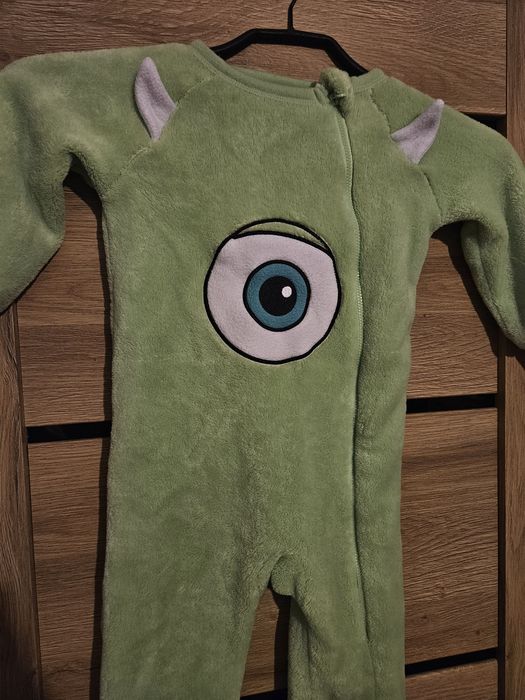 Chłopięcy kombinezon Pixar primark.  Rozmiar 92. Mike Wazowski