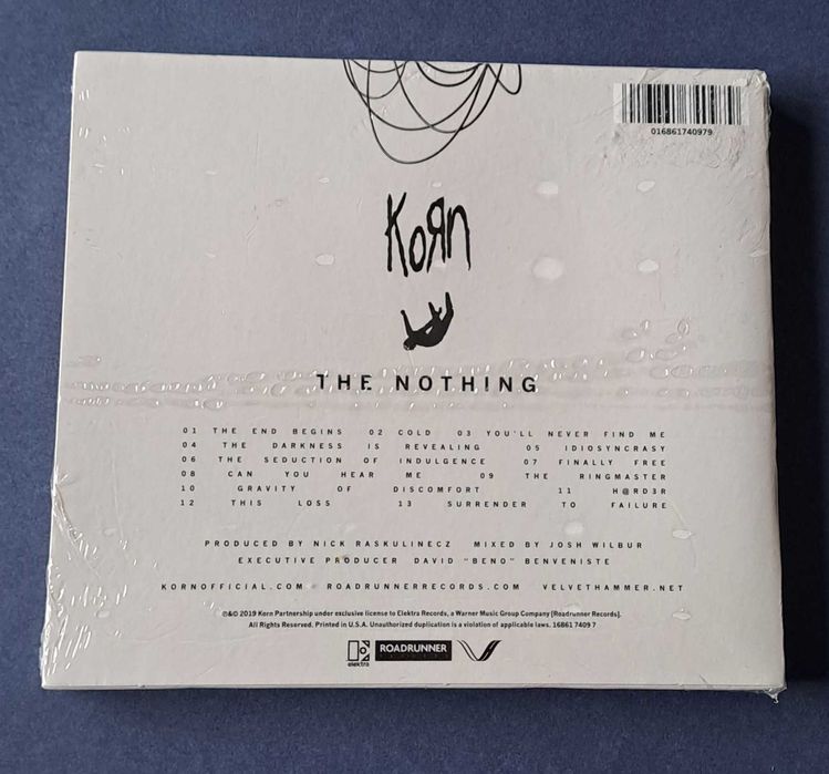 Pack Cd Korn - Greatest hits vol. 1 e The nothing (novo)