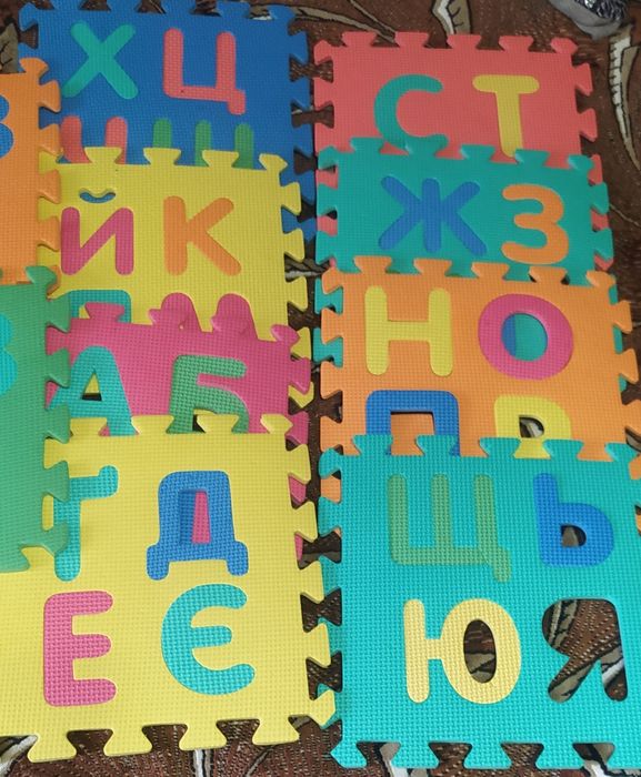 Коврик пазл мягкий