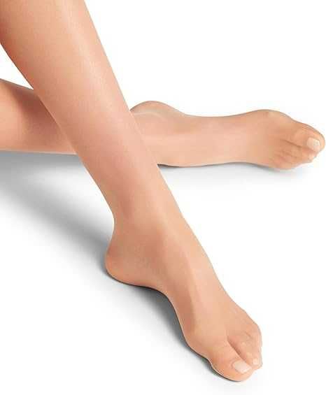 Rajstopy FALKE Seidenglatt 15 DEN XL Transparent Damskie Powder