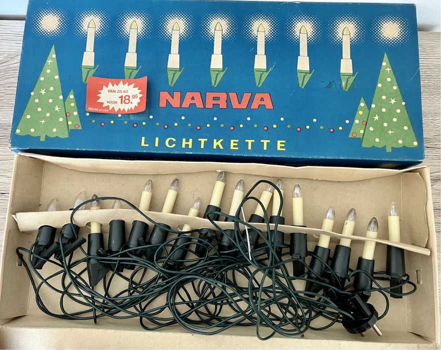 Lampki choinkowe NRD stare unikatowe