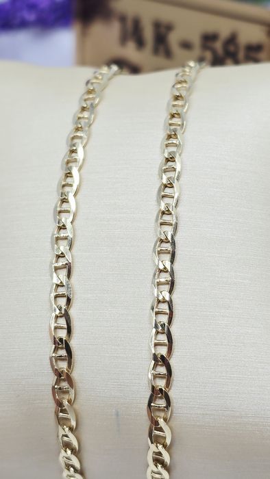 Złoty łańcuszek splot Gucci próba 585 14k