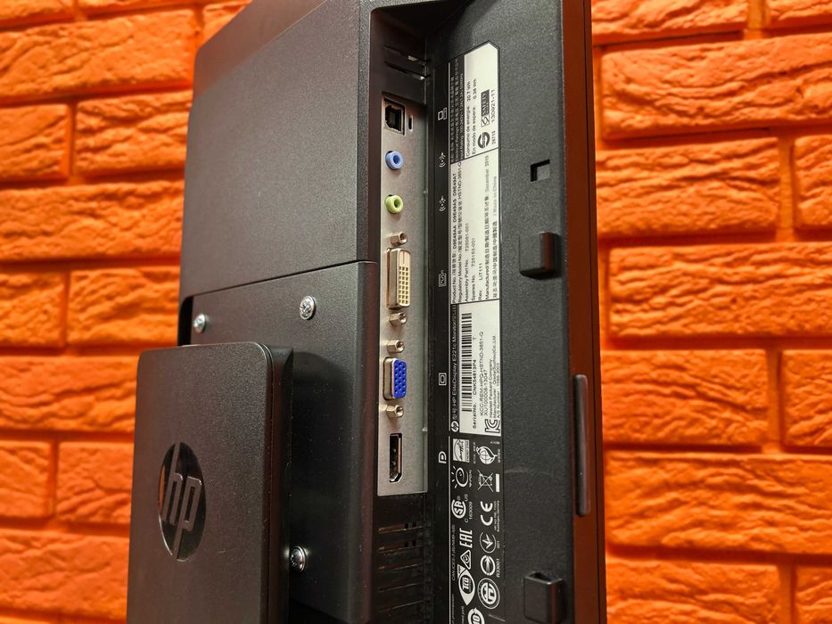 Монітор 21.5" HP EliteDisplay E221c/1920х1080 IPS + WebCam/ Гарантія