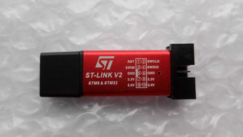 ST-Link V2 Программатор отладчик для микроконтроллеров STM32 / STM8