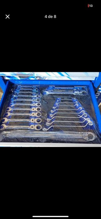 Carrinho de ferramentas Kraft Muller 7 gvetas 6 cheias professional