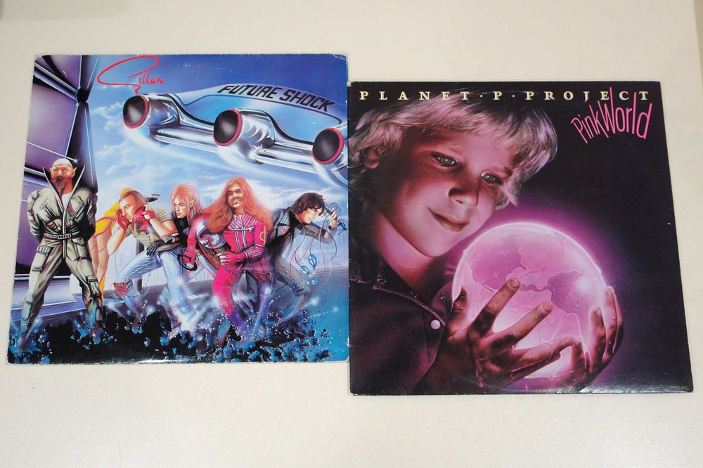 Винил Gillan Future Shock '81 Planet P Project Pink World '84 T. Carey