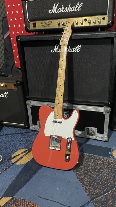 Fender telecaster vintera 50s FIESTA RED + pokrowiec fender