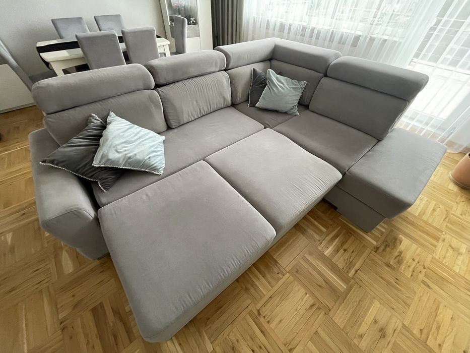 SUPER narożnik wypoczynkowy, rozkładany