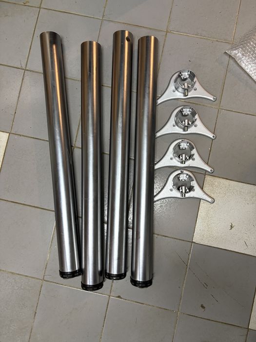 4 solidne nogi do stolu 70cm