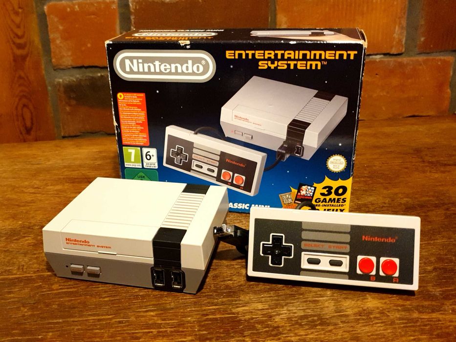 Nintendo Classic Mini: NES – 30 gier – bardzo dobry stan