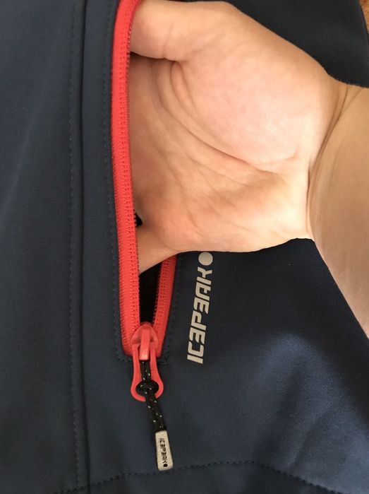 Куртка - вітрівка, soft shell на флісі, ТМ icepeak 11-12 р. (152 см.)